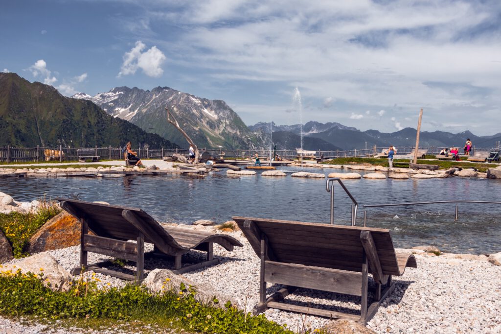 Sommer in Tirol, Orte um der Sommerhitze zu entfliehen / Ahornsee / Ahornbachl