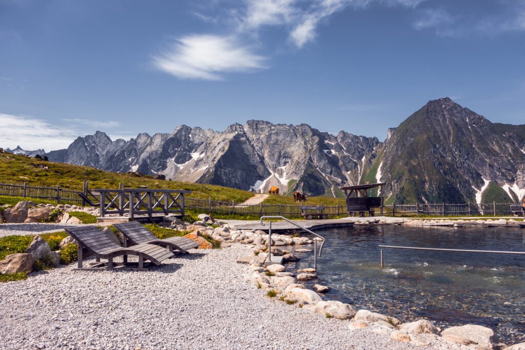 Sommer in Tirol, Orte um der Sommerhitze zu entfliehen / Ahornsee / Ahornbachl