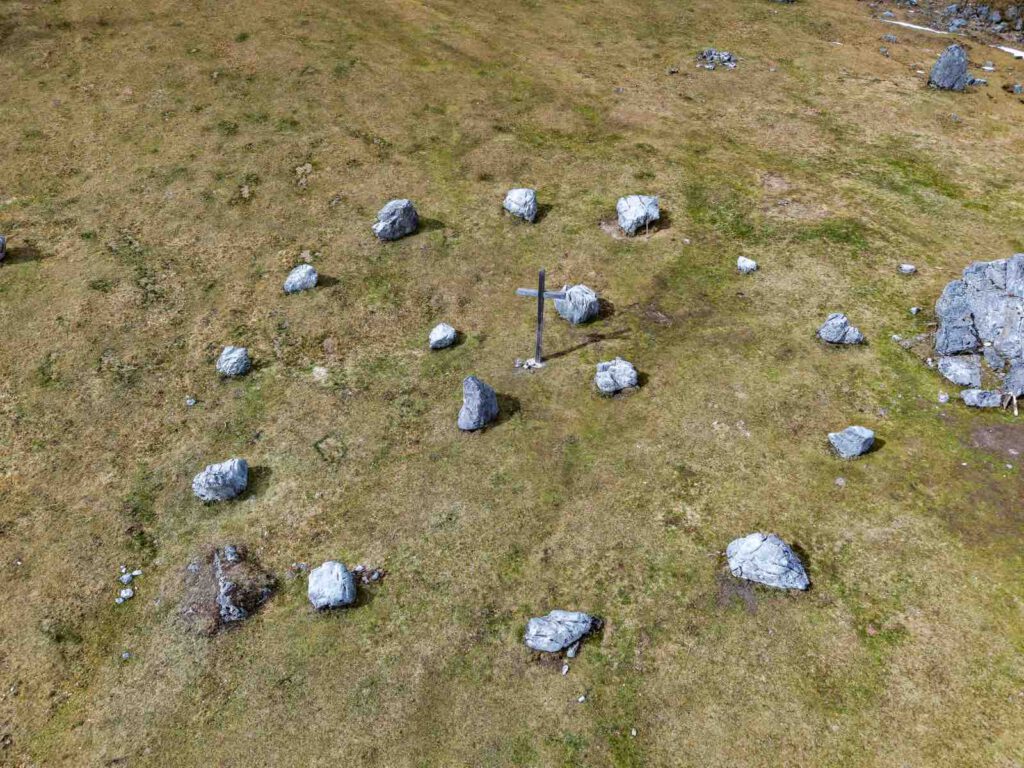 ellmauer steinkreis von oben ellmau kraftplatz alpen