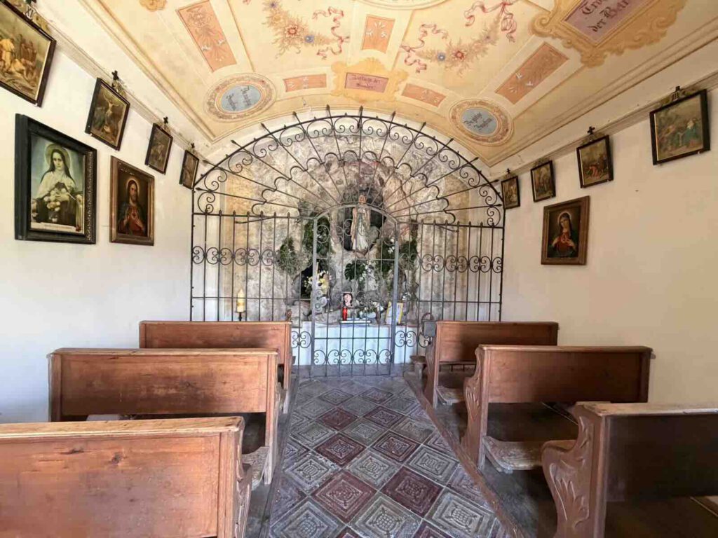 Pirchmooser Kapelle,Innenraum einer Kapelle in Söll Tirol