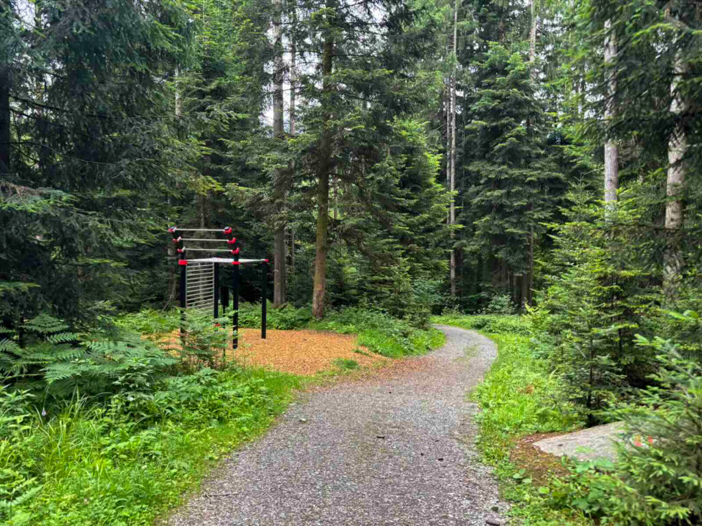Wanderweg entlang des Naturparkour Söll